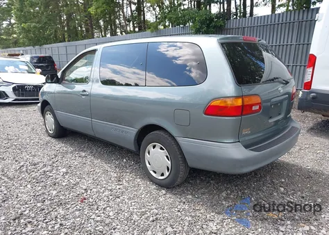 1998 Toyota Sienna Ce из США, поврежденный, VIN 4T3GF19C6WU081736